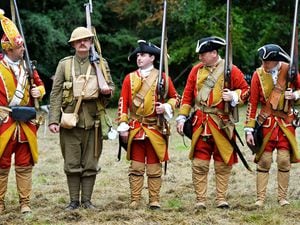 Robert Palfrey lines up with the 1745 Pulteney's 13th Regiment of Foot