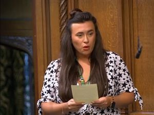 West Bromwich East MP Nicola Richards speaking in the Commons