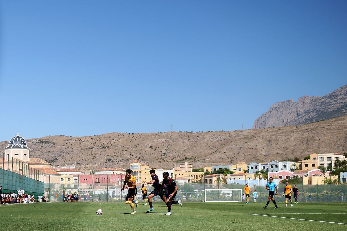 Wolves in pre-season action against Levante (Getty)