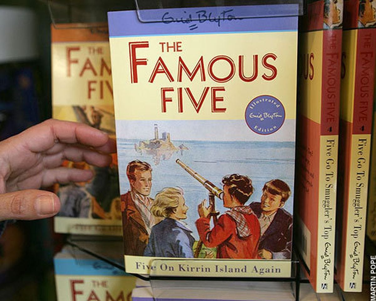 Children are still reaching to read the Famous Five