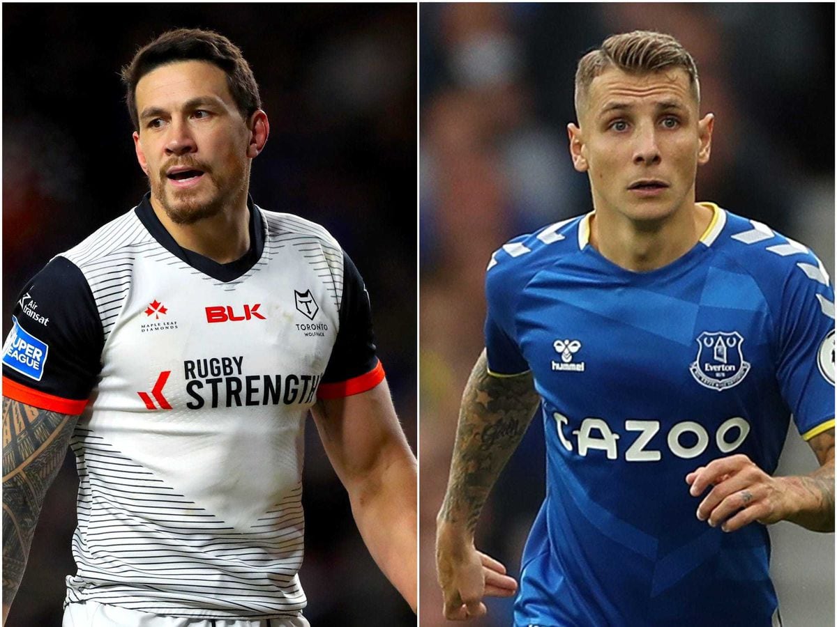 Sonny Bill Williams and Lucas Digne