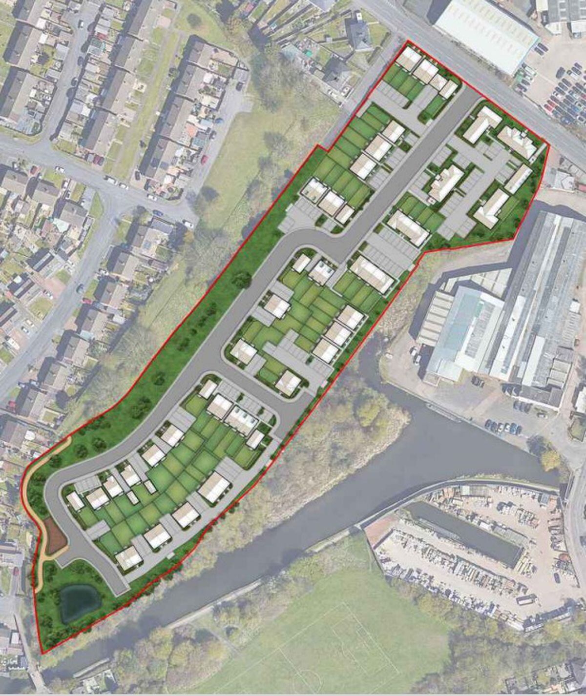 The proposed development on Marriott Road has hit a stumbling block