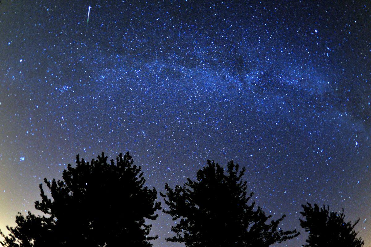 Meteors may be visible in two separate showers this October. Photo: Tim Ireland/PA Wire