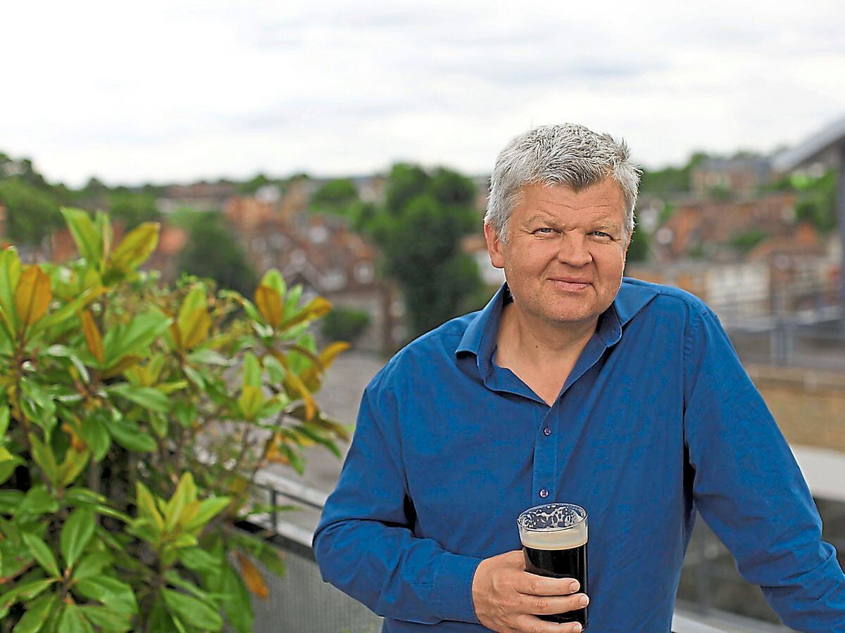 ‘A game-changer has been draught alcohol-free beer available in pubs,’ said Adrian Chiles 