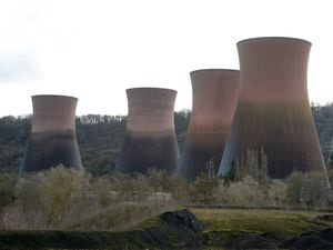 The Ironbridge Power Station site before the towwers were demolished