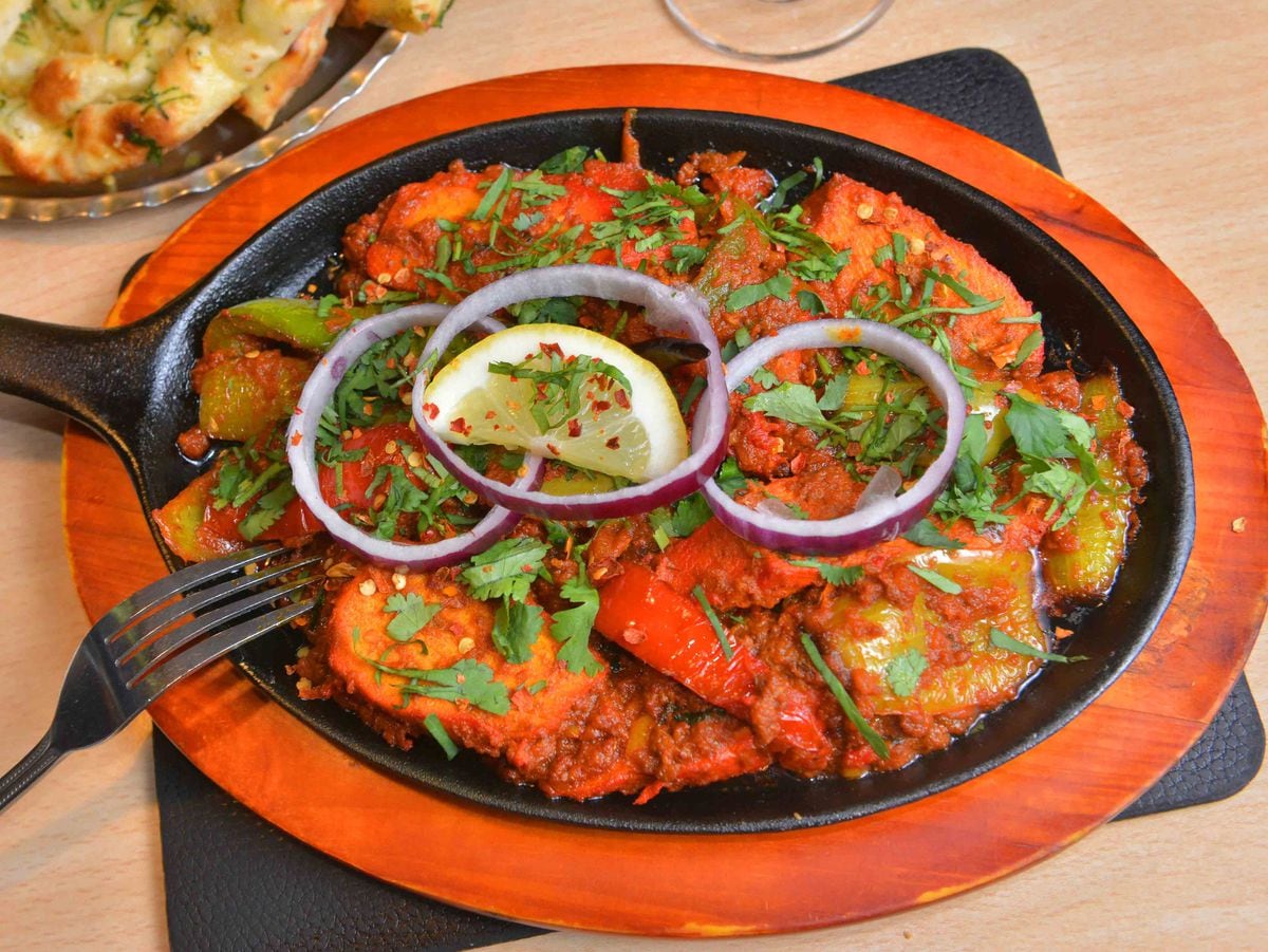 Chicken Tawa – a very full main plate