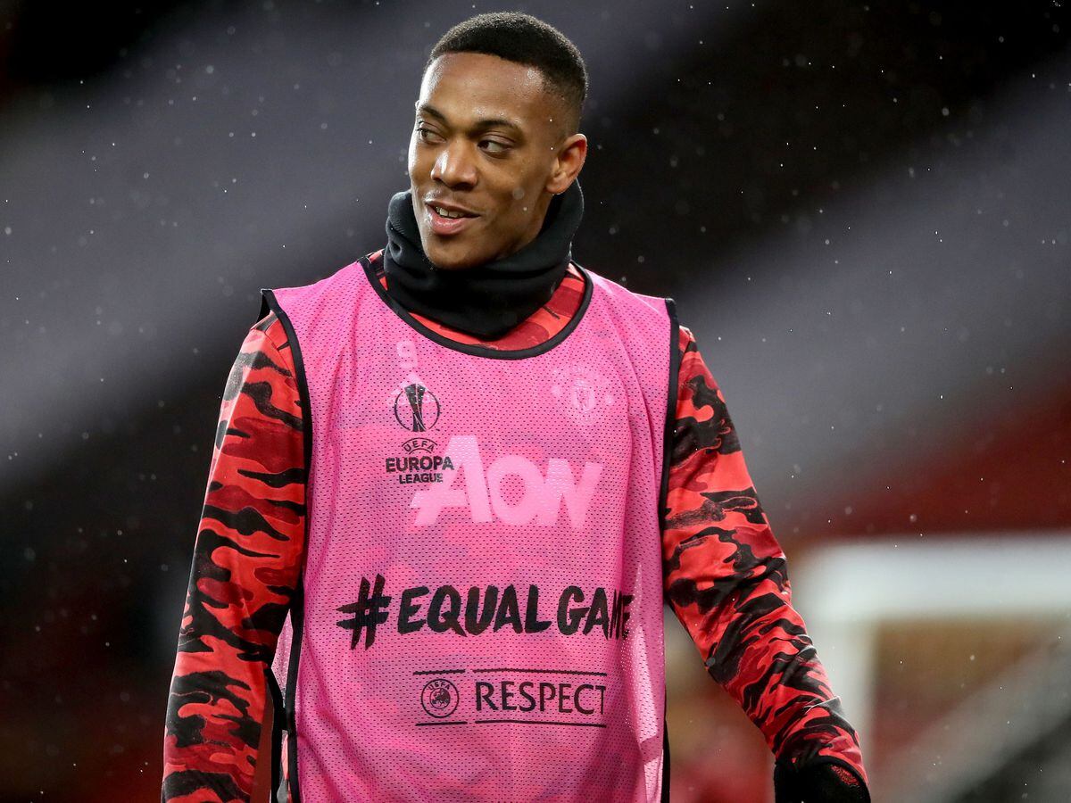 Anthony Martial will be missing once again for Manchester United