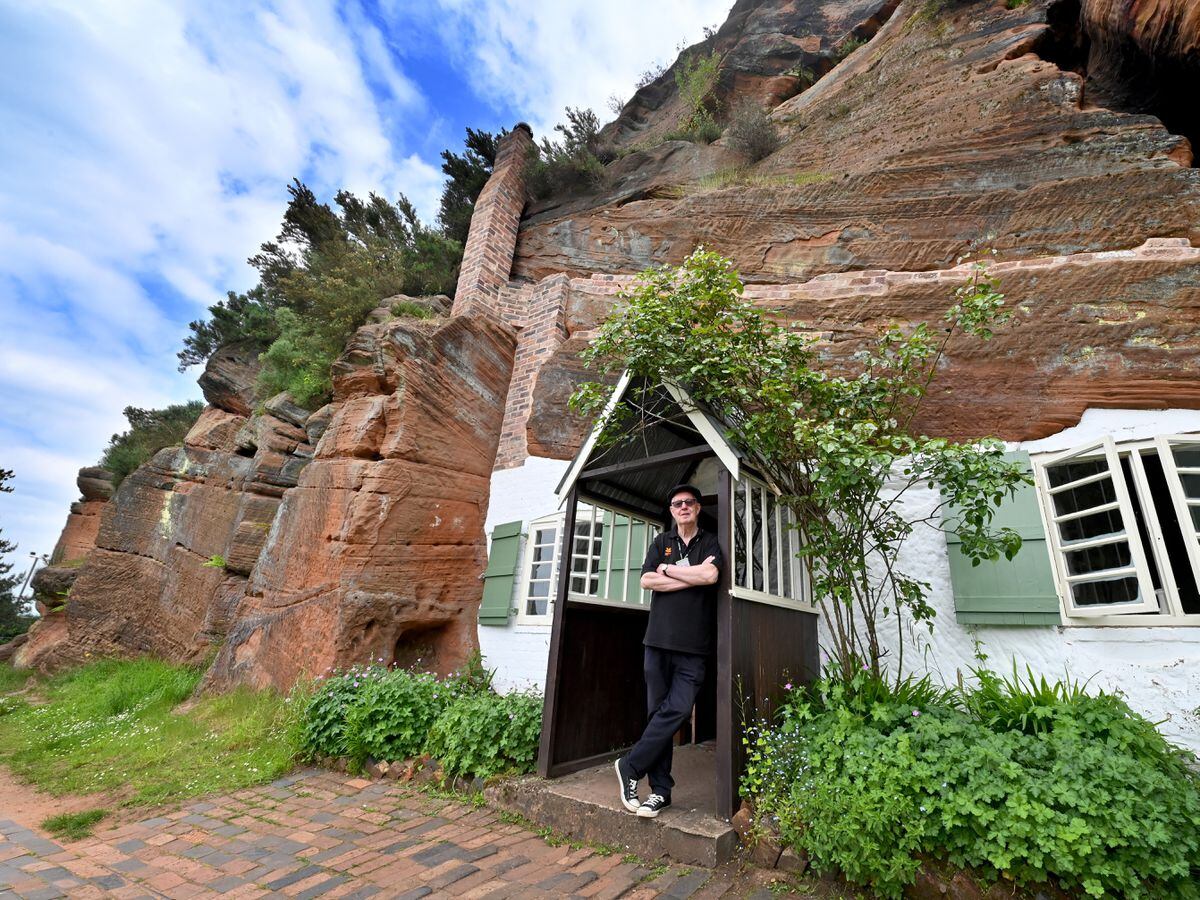 Man reliving family history by volunteering at rock house where past generations lived 
