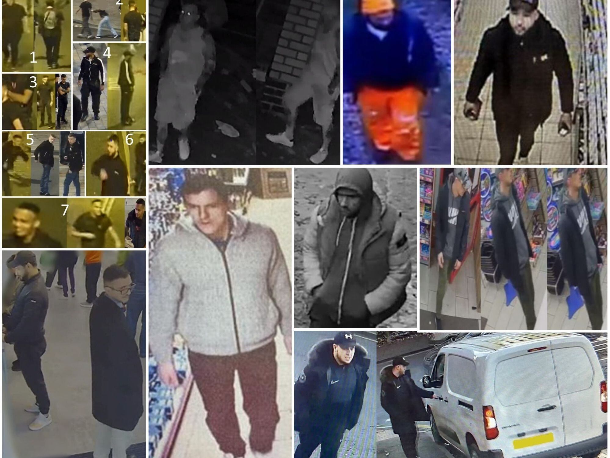 Caught on camera: Faces of suspects police want to find so far in 2024