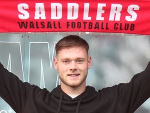 Walsall have completed the loan signing of Bristol City centre-back Joe Low. Pics: Walsall FC