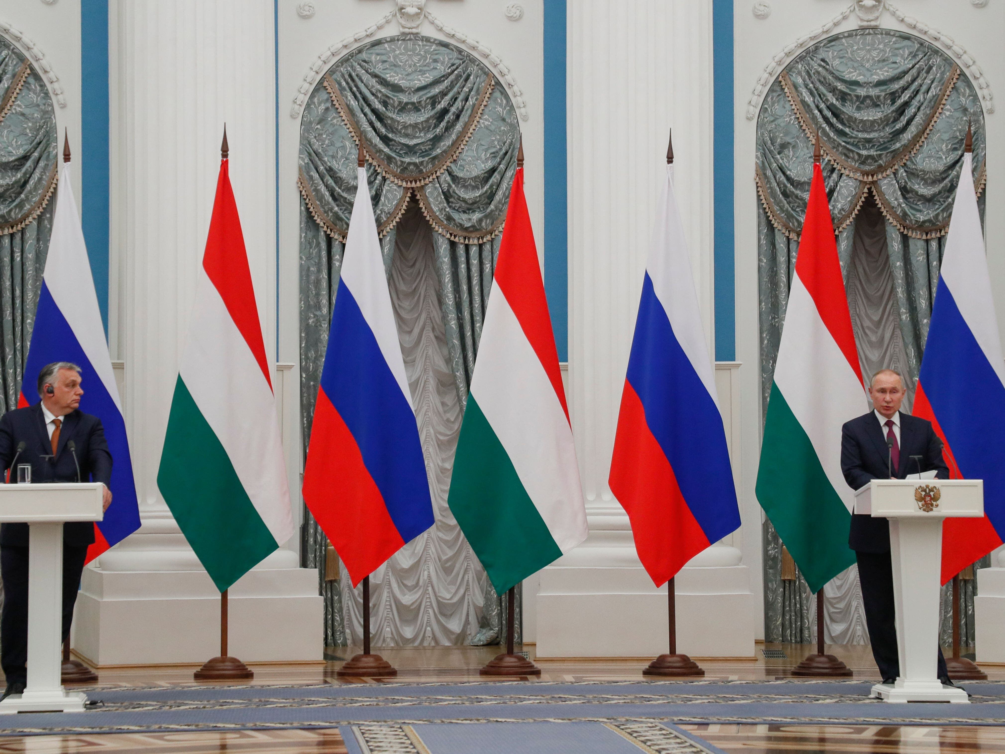 Кто был президентом венгрии. Встреча Путина и премьер министра Венгрии.