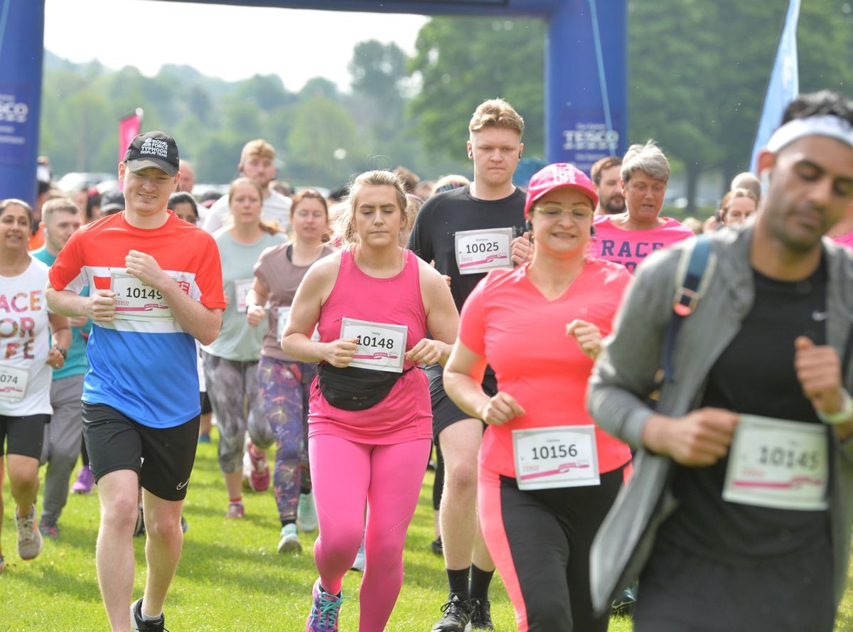 Race For Life at Walsall Arboretum