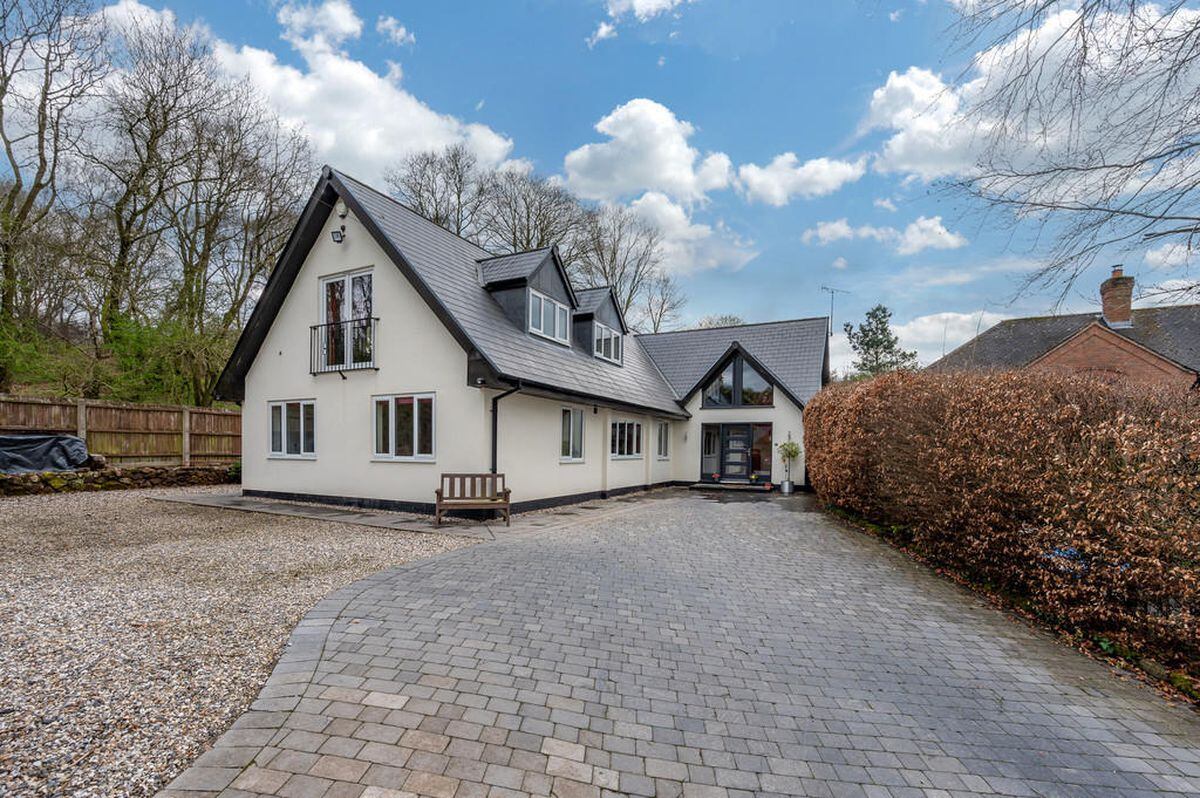 The house in Brocton is on the market for £1.25m.
