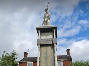 Work on Brierley Hill’s historic war memorial is expected to be completed this week