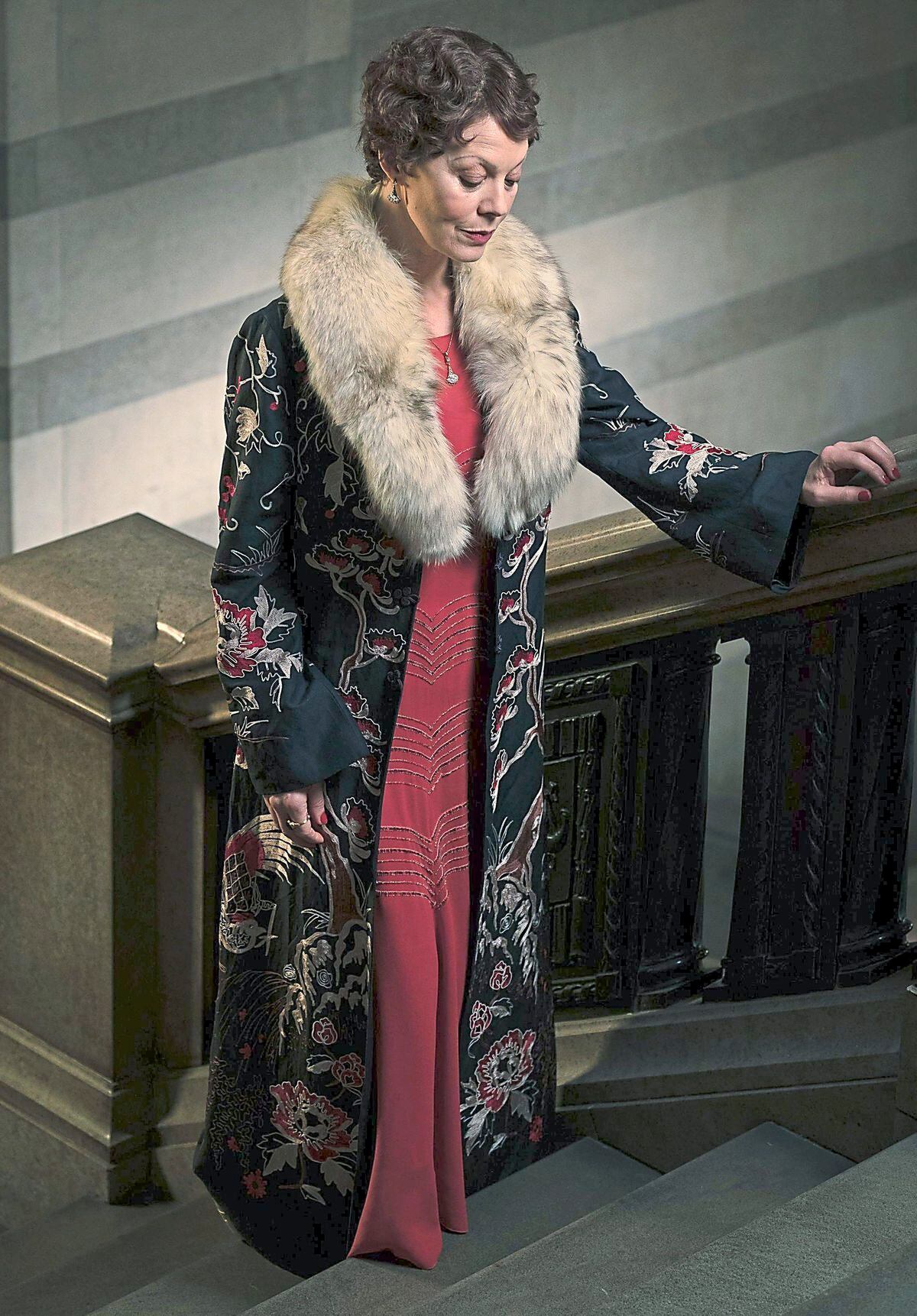 Helen McCrory as Polly Gray in Peaky Blinders. Pic: Matt Squire
