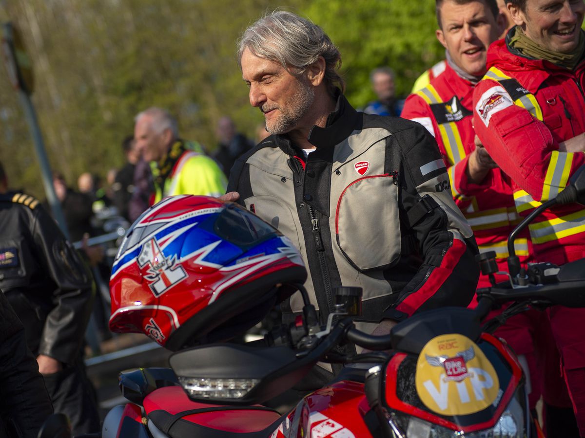 Carl 'Foggy' Fogarty MBE at last year's event. Photo: Dave Jackson