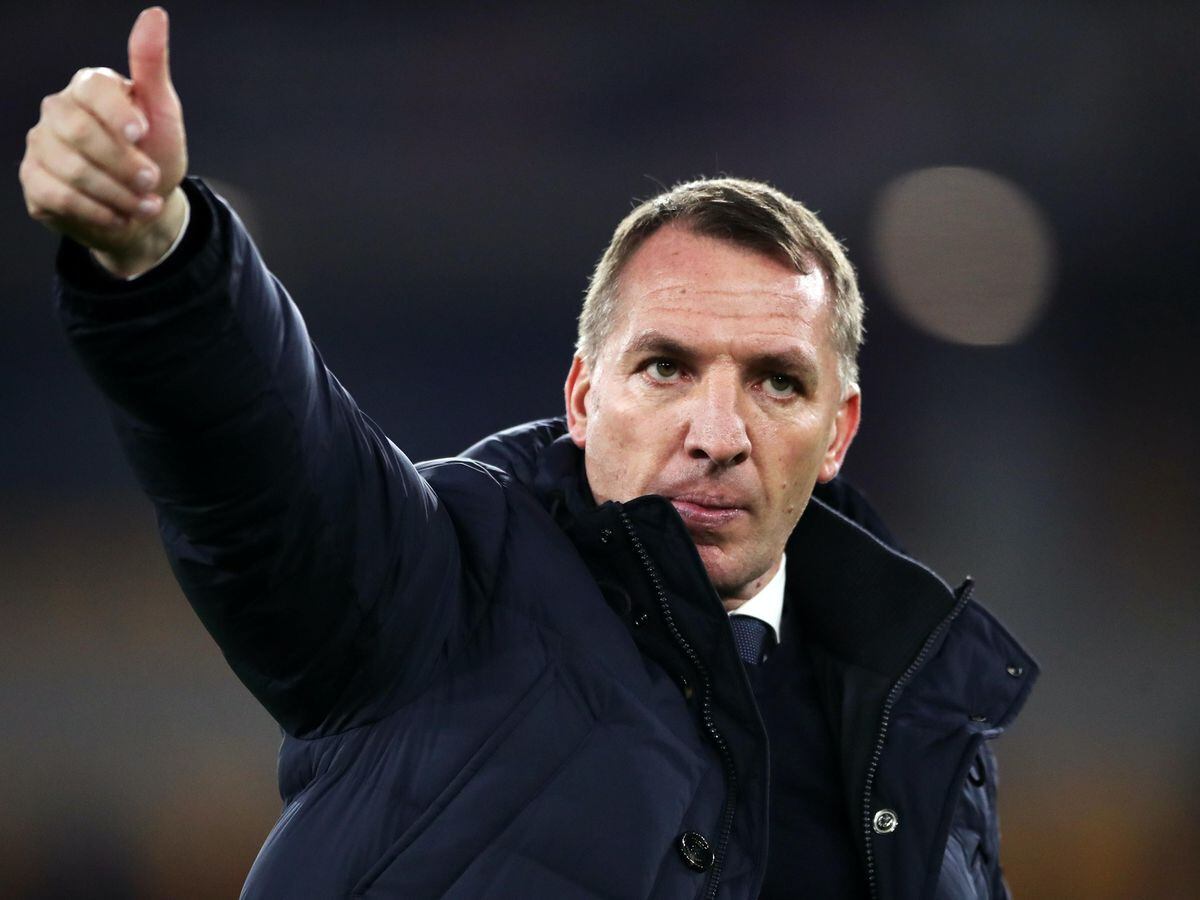 Leicester boss Brendan Rodgers welcomes Burnley to the King Power on Sunday