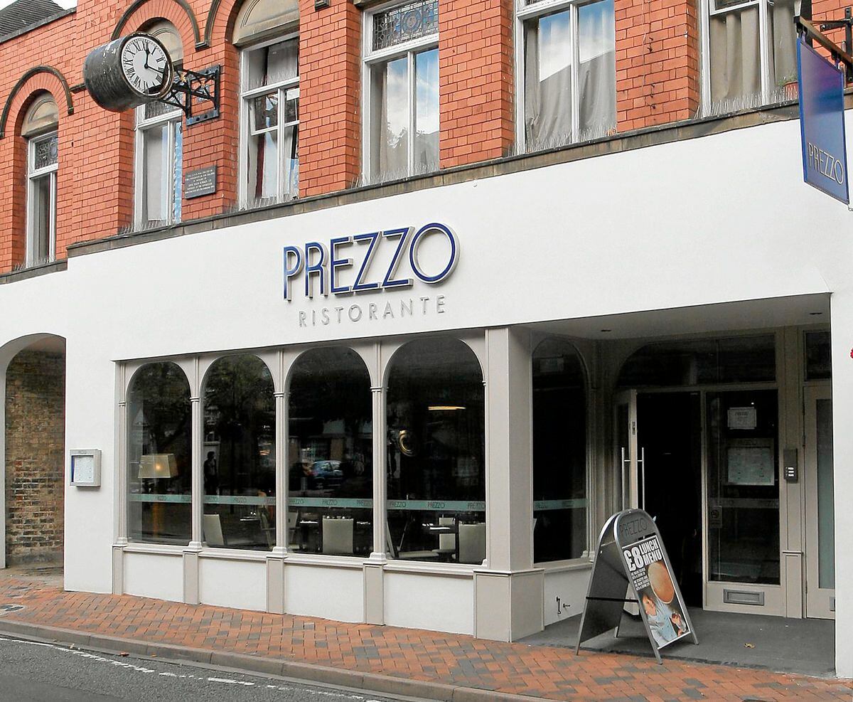 Oswestry's Prezzo in Church Street is the county's longest running