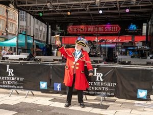 Stafford Town Crier Peter Taunton will be on hand to open the event on June 3