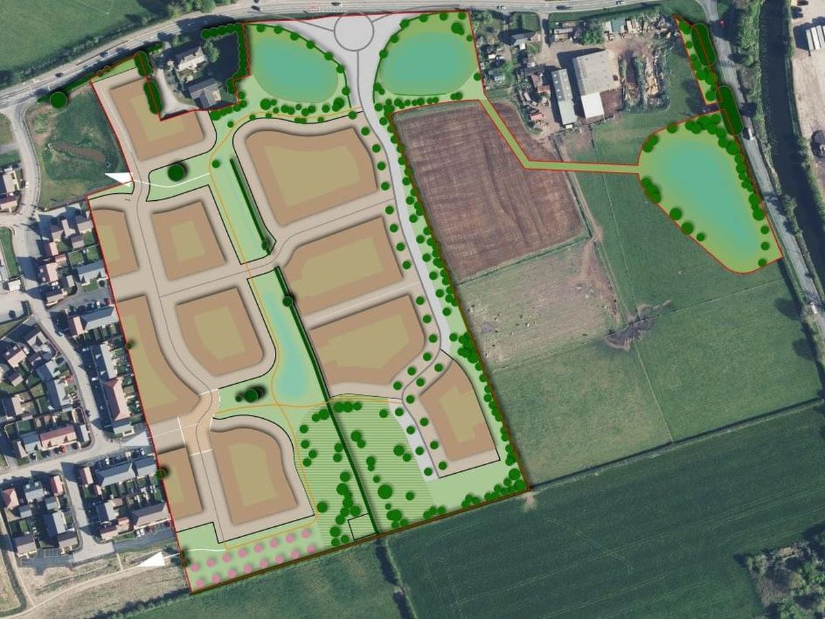 Housing developer submits plans to build 130 homes in village 
