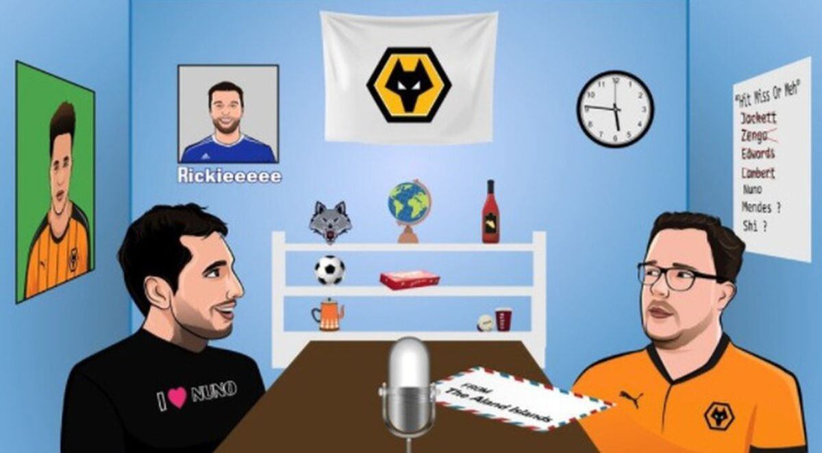 Wolves poddy with Nathan Judah and Tim Spiers 
