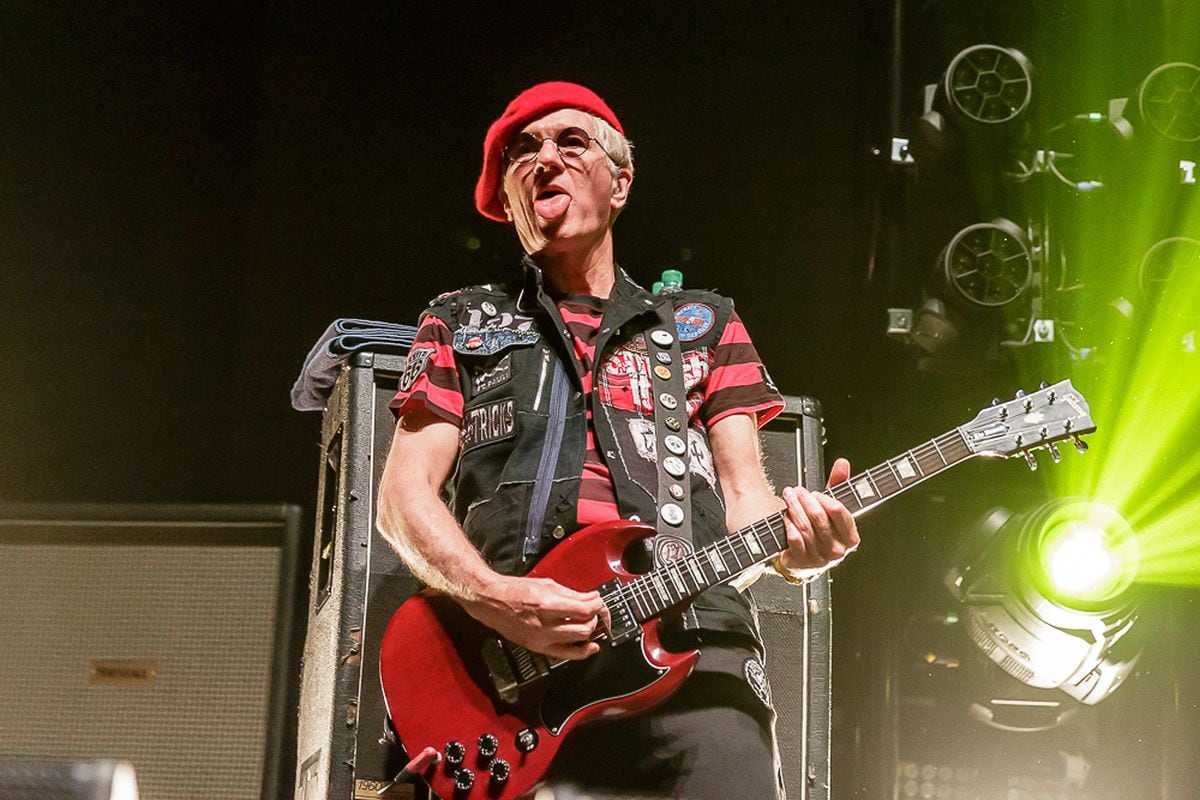The Damned at the Genting Arena. Photo: Chris Bowley