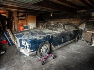 Rare Facel Vega unearthed from a garage after nearly 50 years is heading to auction