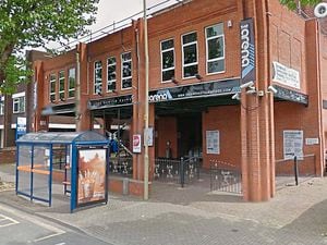 The violence was sparked after an altercation near a bus stop close to The Arena Nightclub, in Stourbridge. Picture: Google.