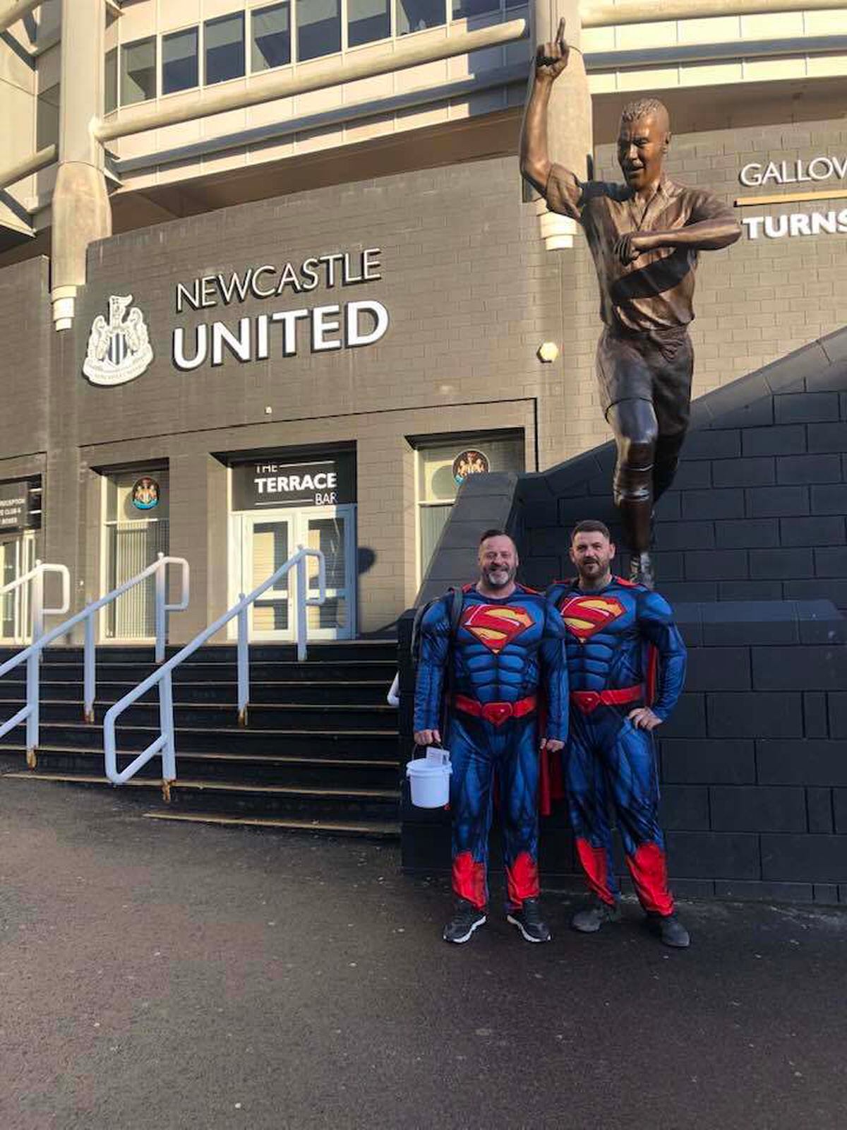 The pair began at St James Park, Newcastle