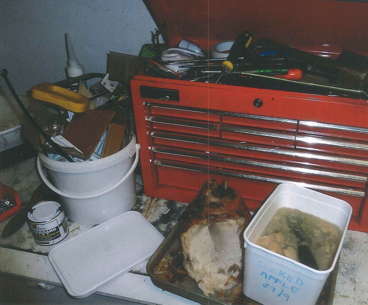 Inspectors found food unfit for human consumption, improperly stored food, filthy storage areas and filthy equipment