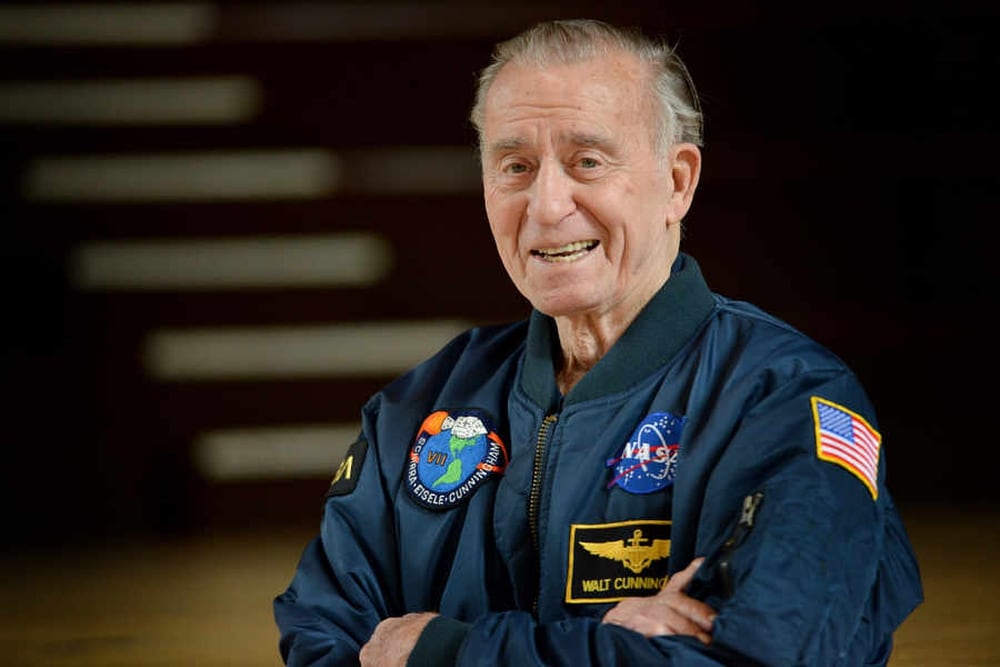 Pushing the frontier: Astronaut Walt Cunningham touches down in Walsall to share his space story ...