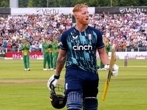 England's Ben Stokes leaves the pitch after being caught LBW during his last ODI, on the first one day international match at the Seat Unique Riverside, Chester-le-Street. Picture date: Tuesday July 19, 2022. PA Photo. See PA Story CRICKET England. Photo credit should read: Owen Humphreys/PA Wire.