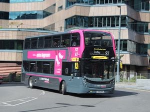 A bus service in Dudley. 
