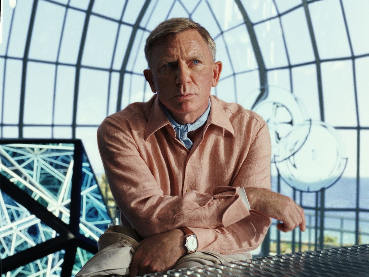 Daniel Craig as Detective Benoit Blanc in Glass Onion: A Knives Out Mystery