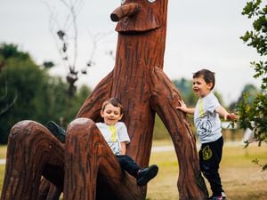 The Stick Man trail is one of many activities on offer at the National Memorial Arboretum