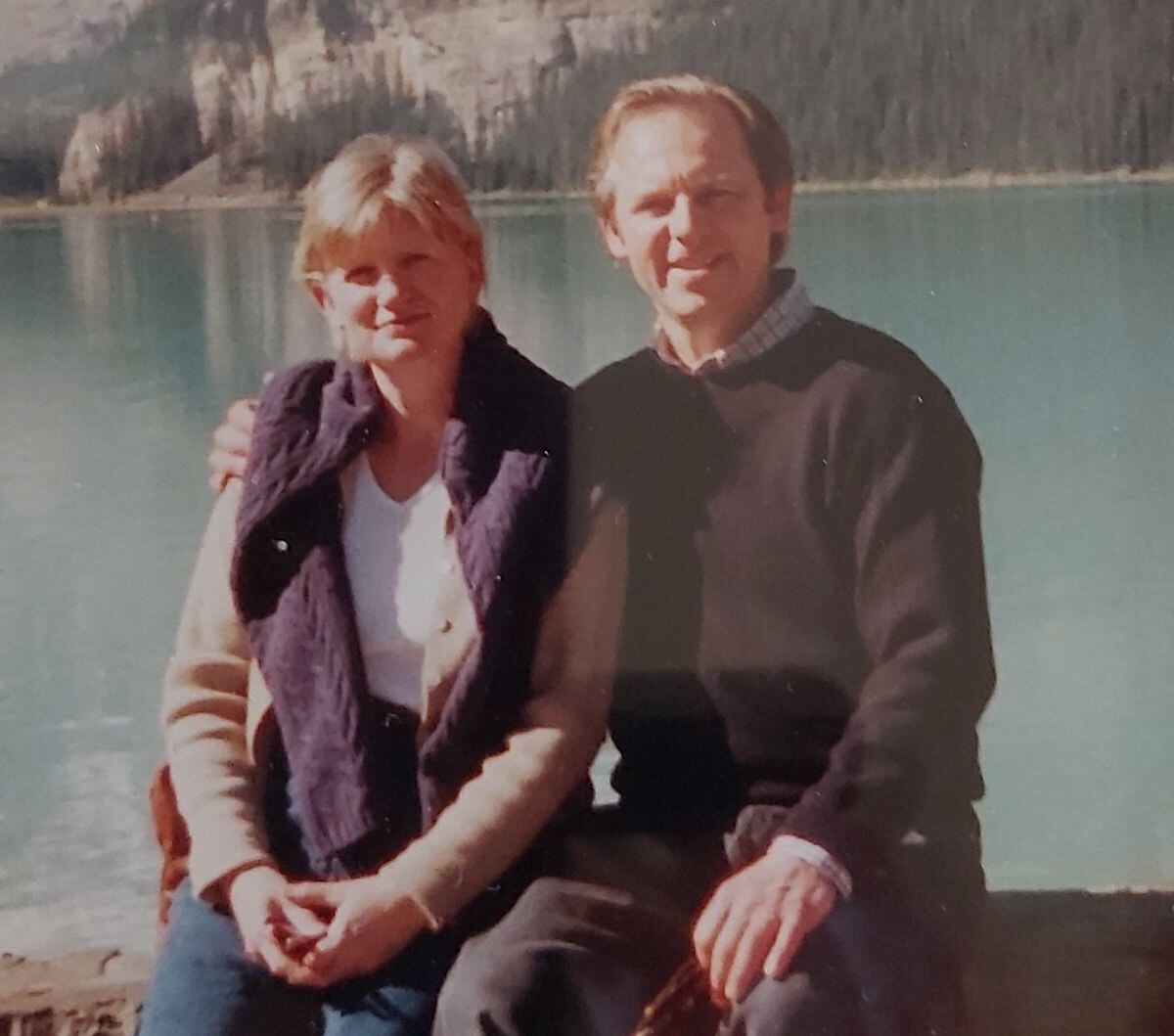 Helen and John before he died in 2001