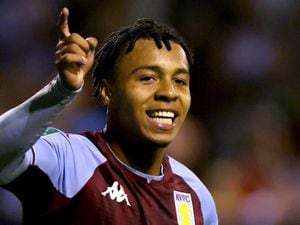 
              
File photo dated 24-08-2021 of Aston Villa's Cameron Archer, who has joined Preston North End on loan. Issue date: Monday January 24, 2022. PA Photo. See PA story SOCCER Preston. Photo credit should read Richard Sellers/PA Wire.
            
