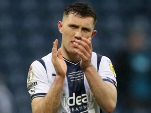 Dara O'Shea has been an ever-present for Albion this season – and mostly with the armband (Photo by Adam Fradgley/West Bromwich Albion FC via Getty Images).