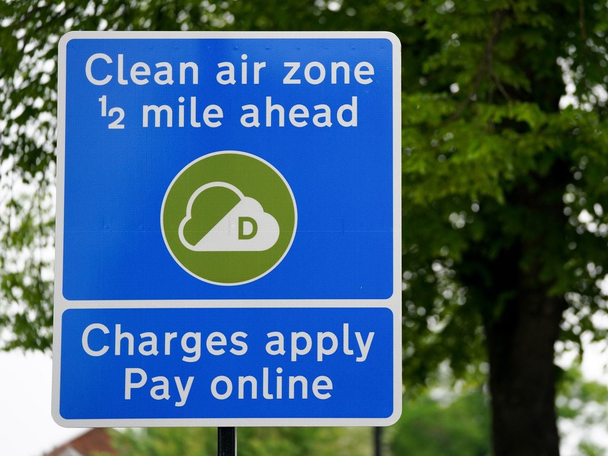 The Clean Air Zone in Birmingham charges motorists with certain vehicles for driving in the city centre