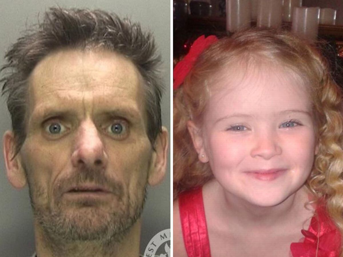 William Billingham, left, was sentenced to life in prison for murdering his daughter Mylee, right