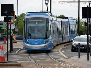 Trams are currently unable to run between Wolverhampton and Wednesbury