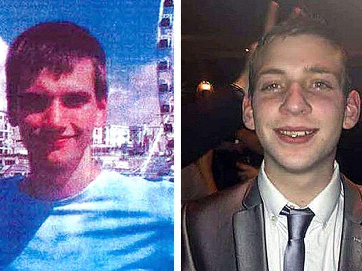 Two of Stephen Port's victims Daniel Whitworth, left, and Jack Taylor