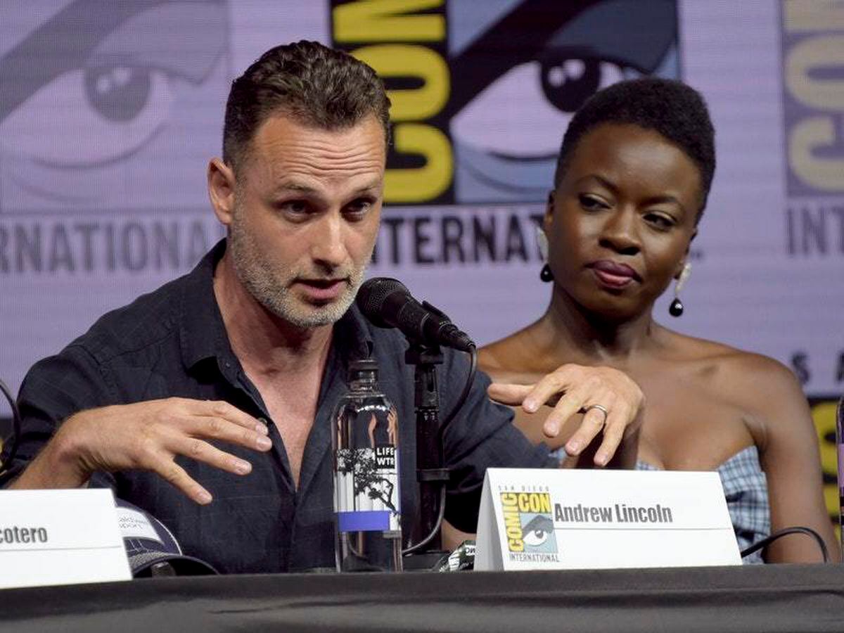 Andrew Lincoln and Danai Gurira on Rick and Michonnes 
