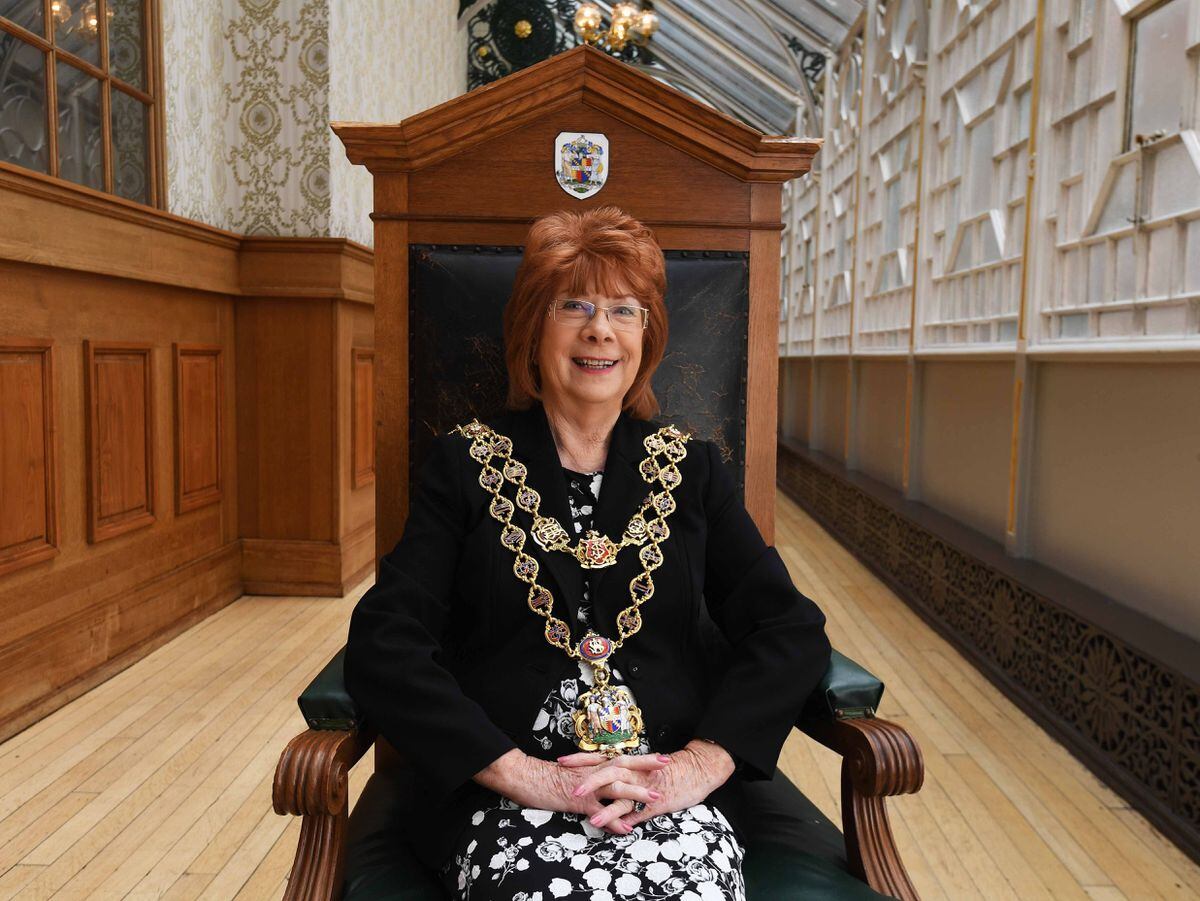 Maureen Cornish, the Lord mayor of Birmingham, pictured in May 2022. Photo: Darren Quinton.