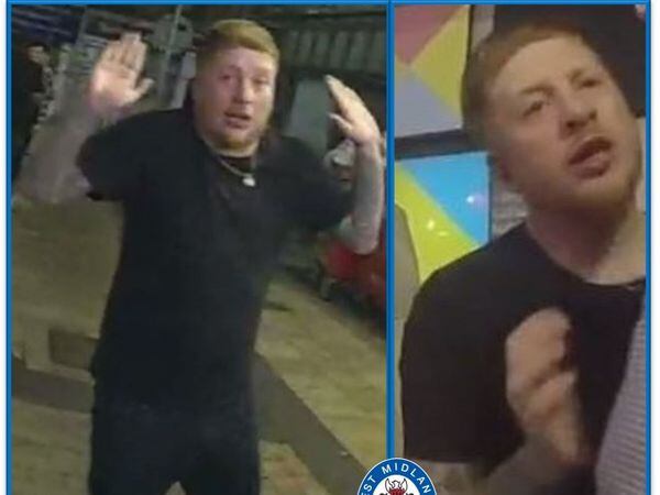 Police are looking to speak with this man. Photo: Wolverhampton Police
