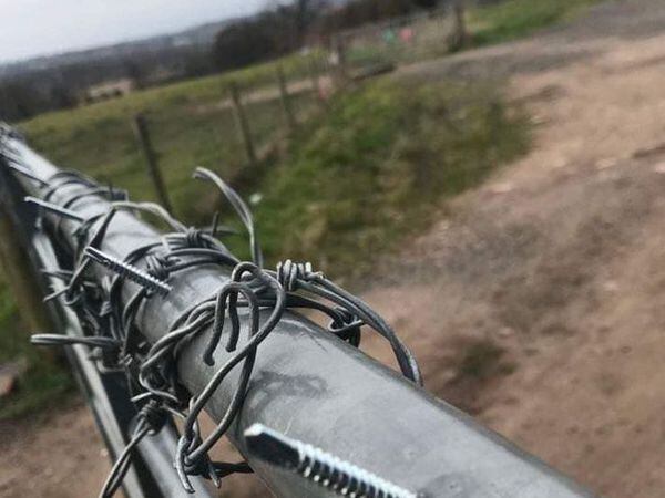 Barbed wire in Penn