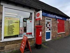 The post office and shop in Lake Street, Lower Gornal