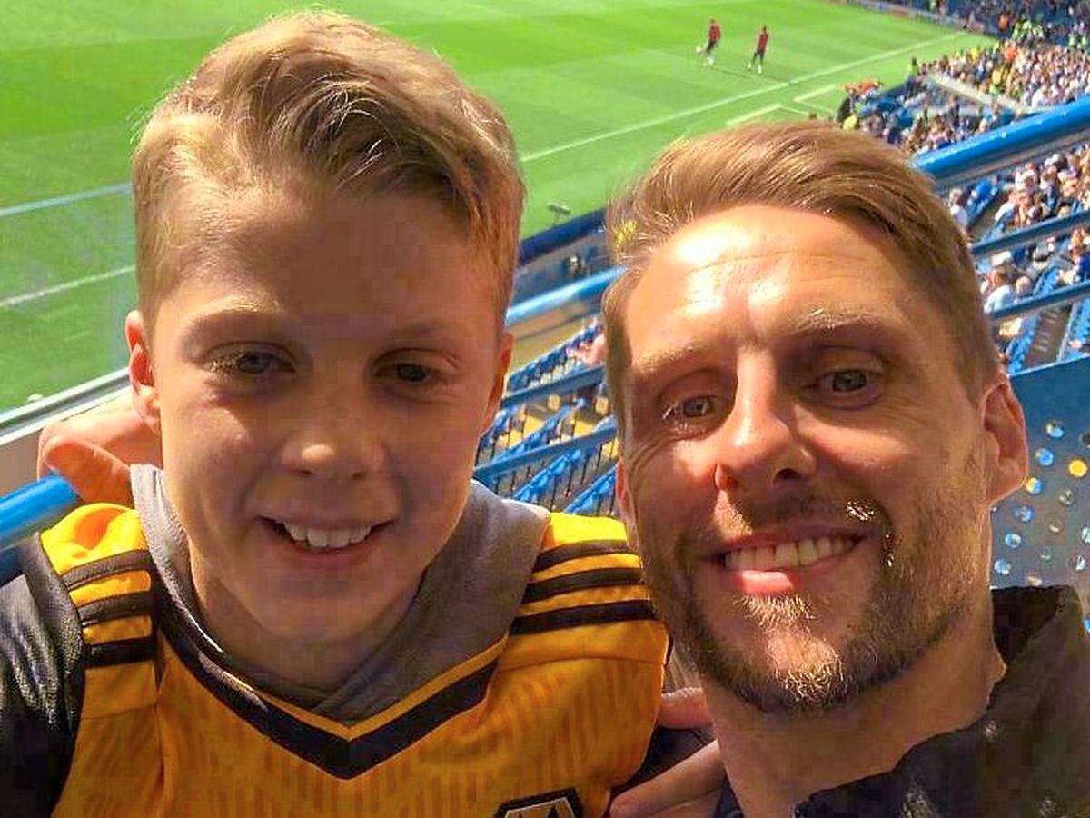 I was at Stamford Bridge with my son Jack enjoying a Wolves comeback