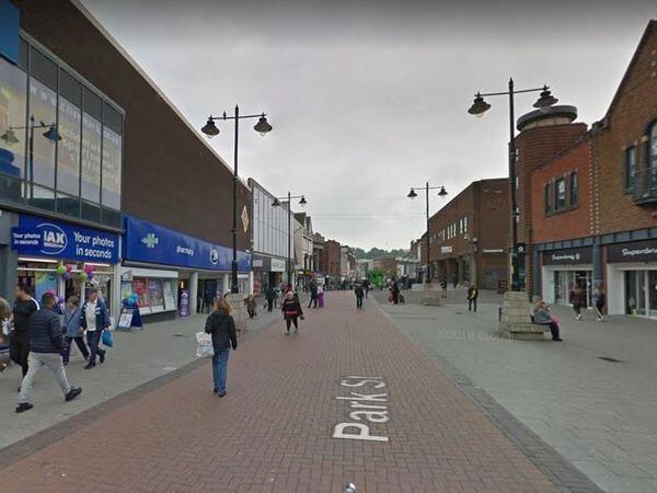 Park Street in Walsall town centre. Photo: Google