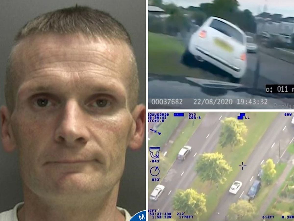Thomas Cahill was caught after a police chase in a Fiat 500